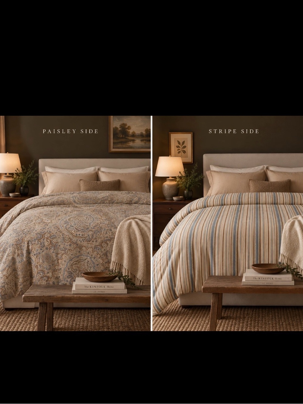 the Ralph Lauren Riley Paisley Duvet Cover Full/Queen